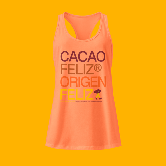 HAPPY CACAO · CHOCOLATE ORANGE · TANK TOP